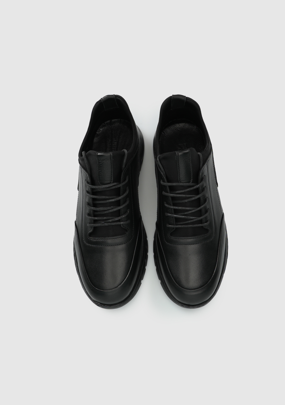 Siyah Deri Erkek Ayakkabı - Görsel 6