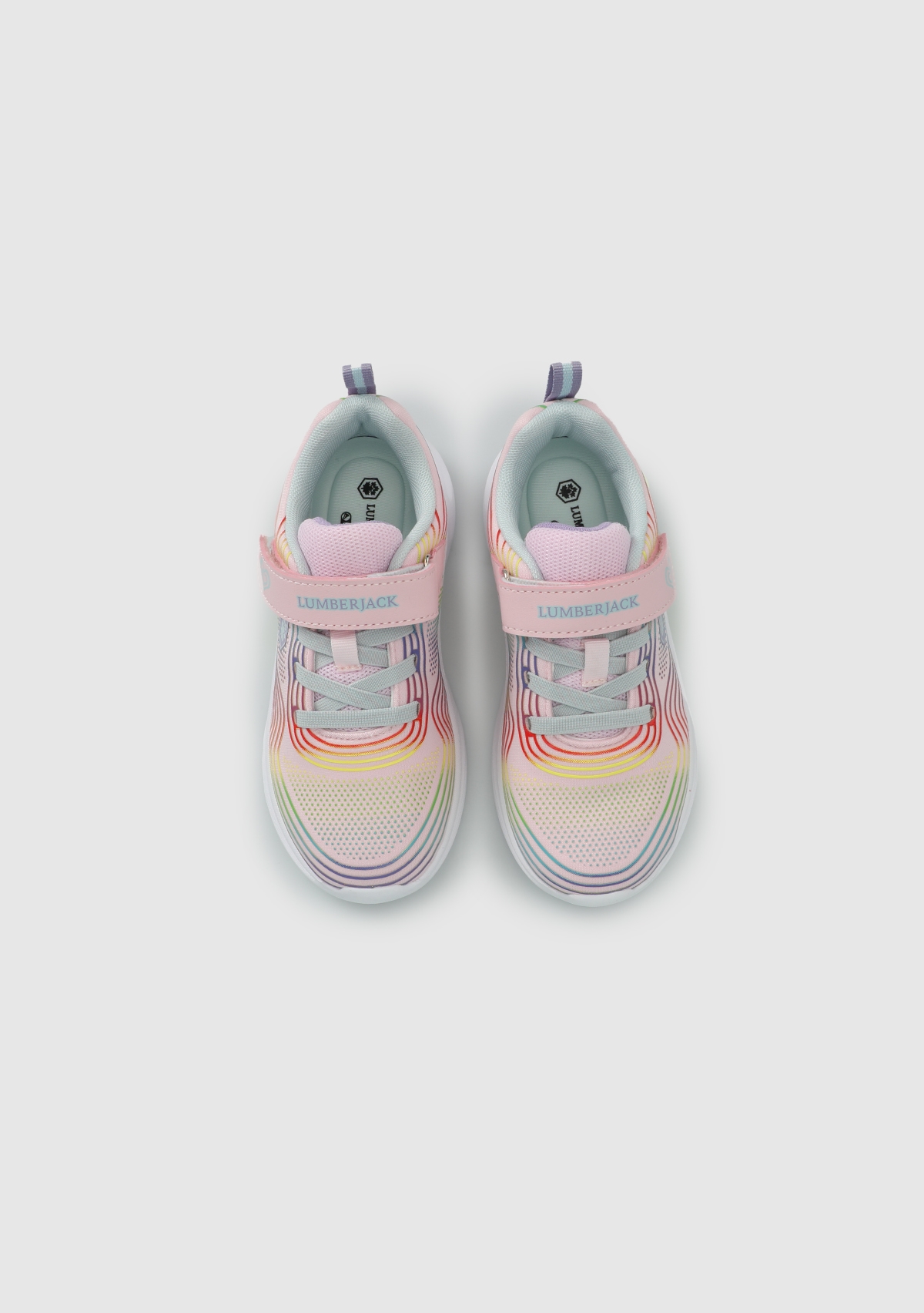 Rainbow Pudra Kız Çocuk Sneaker - Görsel 6