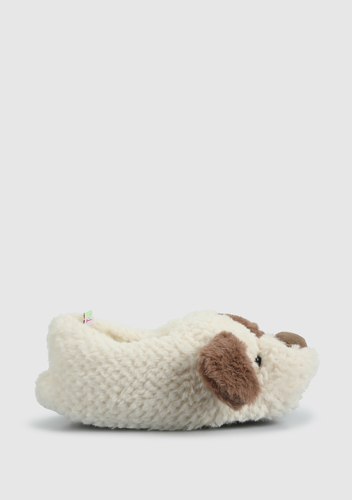 Beyaz Kadın Ev Terliği - Görsel 4