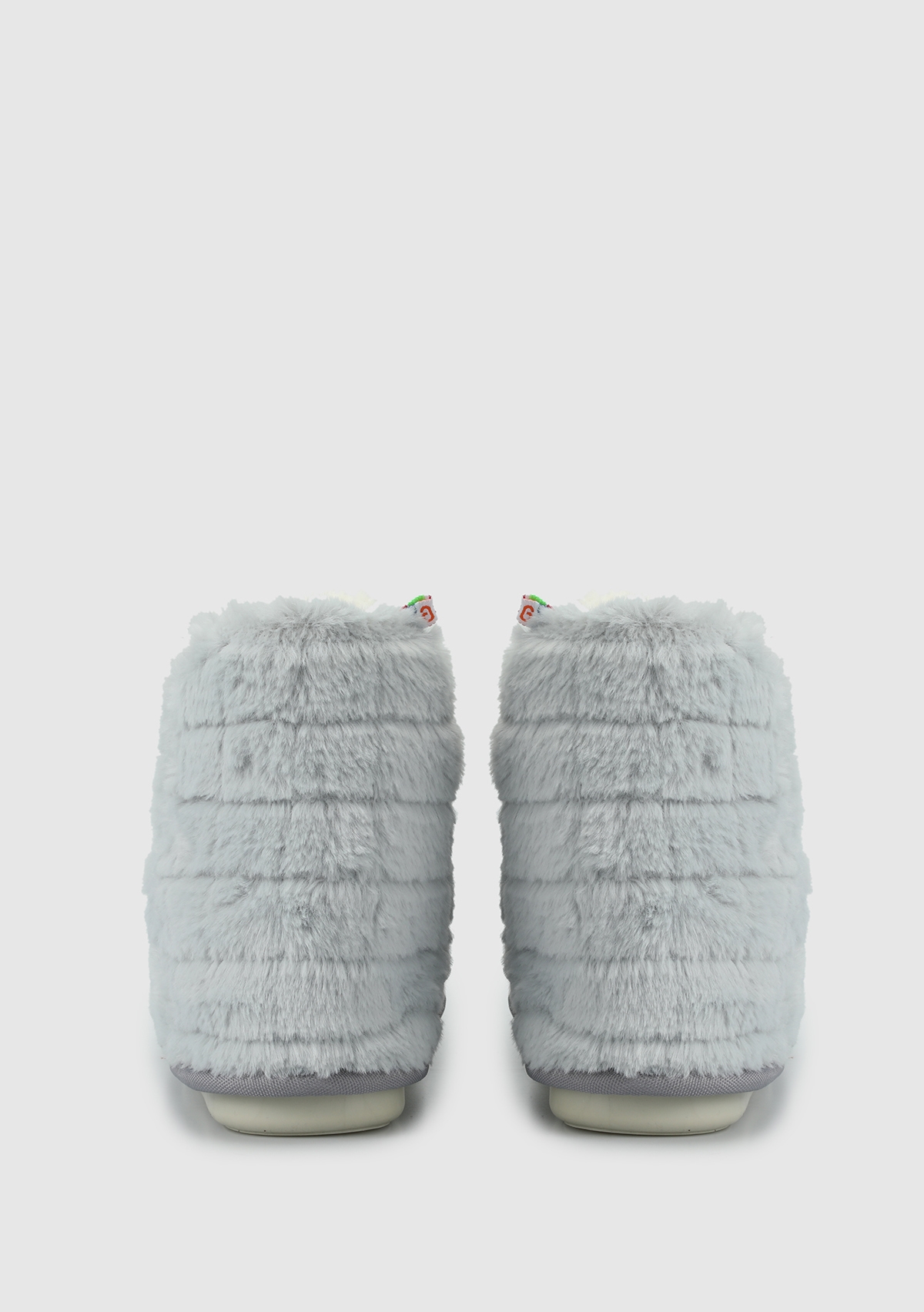 Gri Kadın Ev Terliği - Görsel 5