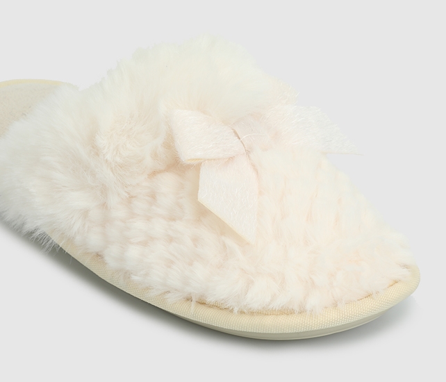 Bej Kadın Ev Terliği - Görsel 6