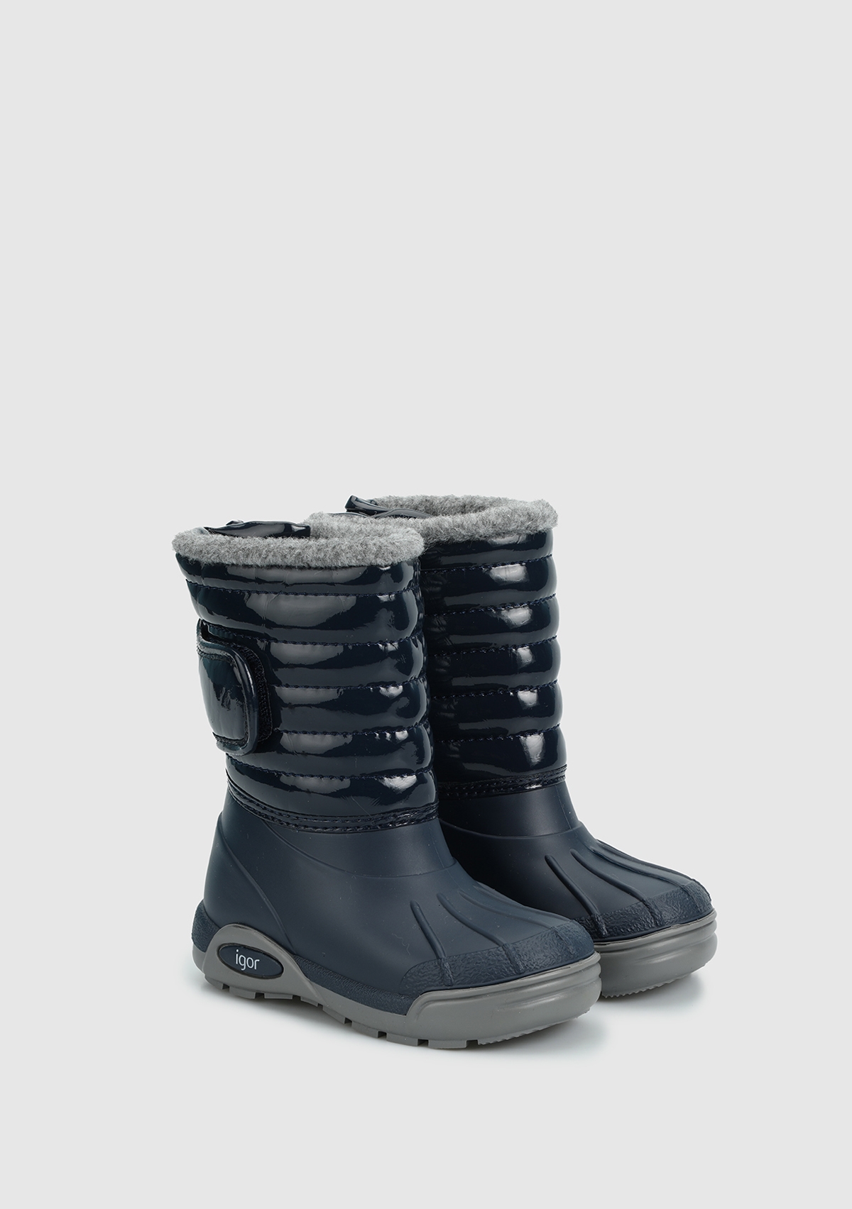 Lacivert Kız &#199;ocuk Kar Botu - Görsel 3