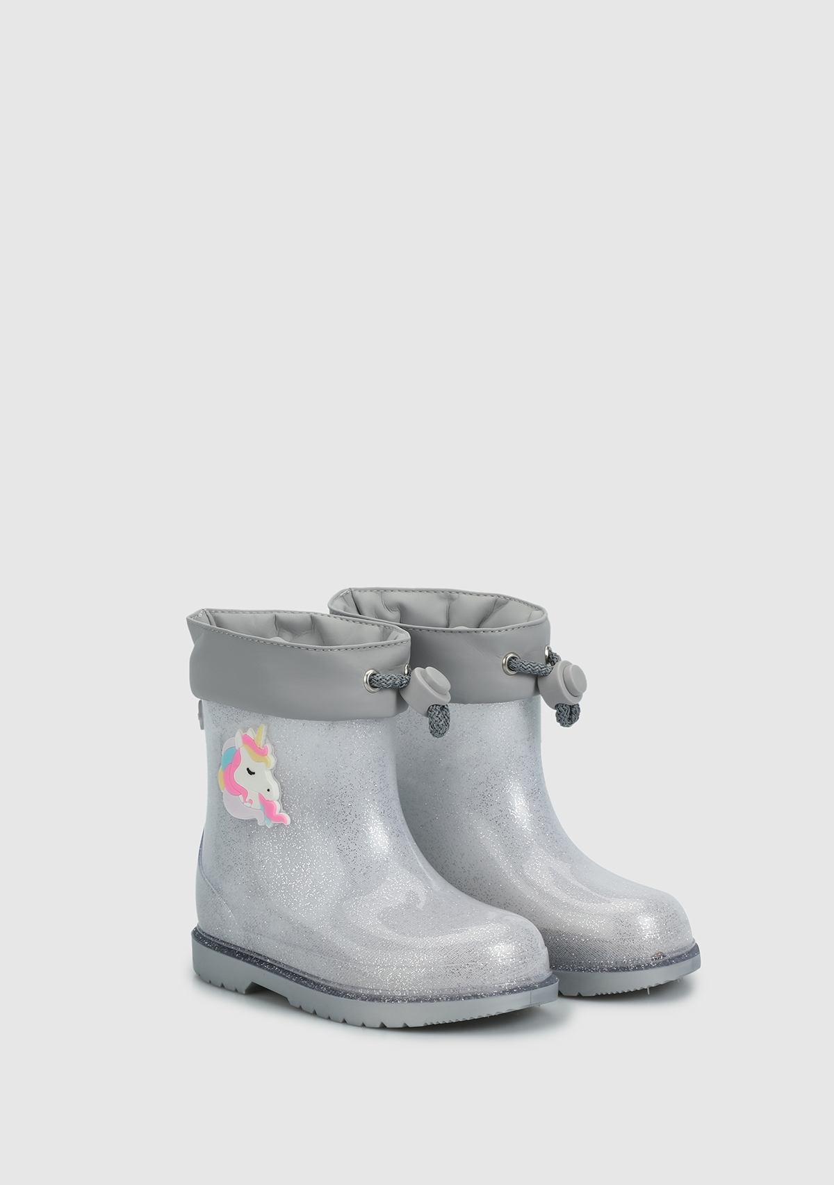 Platin Kız Çocuk Yağmur Botu - Görsel 3