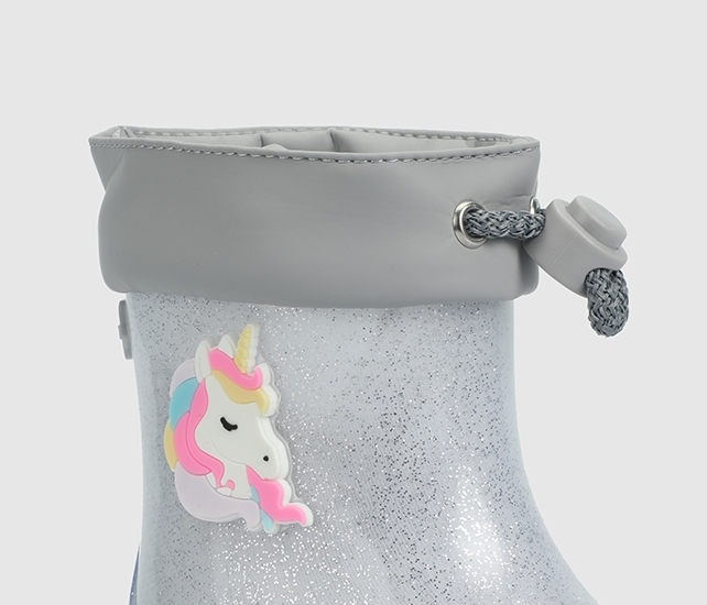 Platin Kız Çocuk Yağmur Botu - Görsel 6