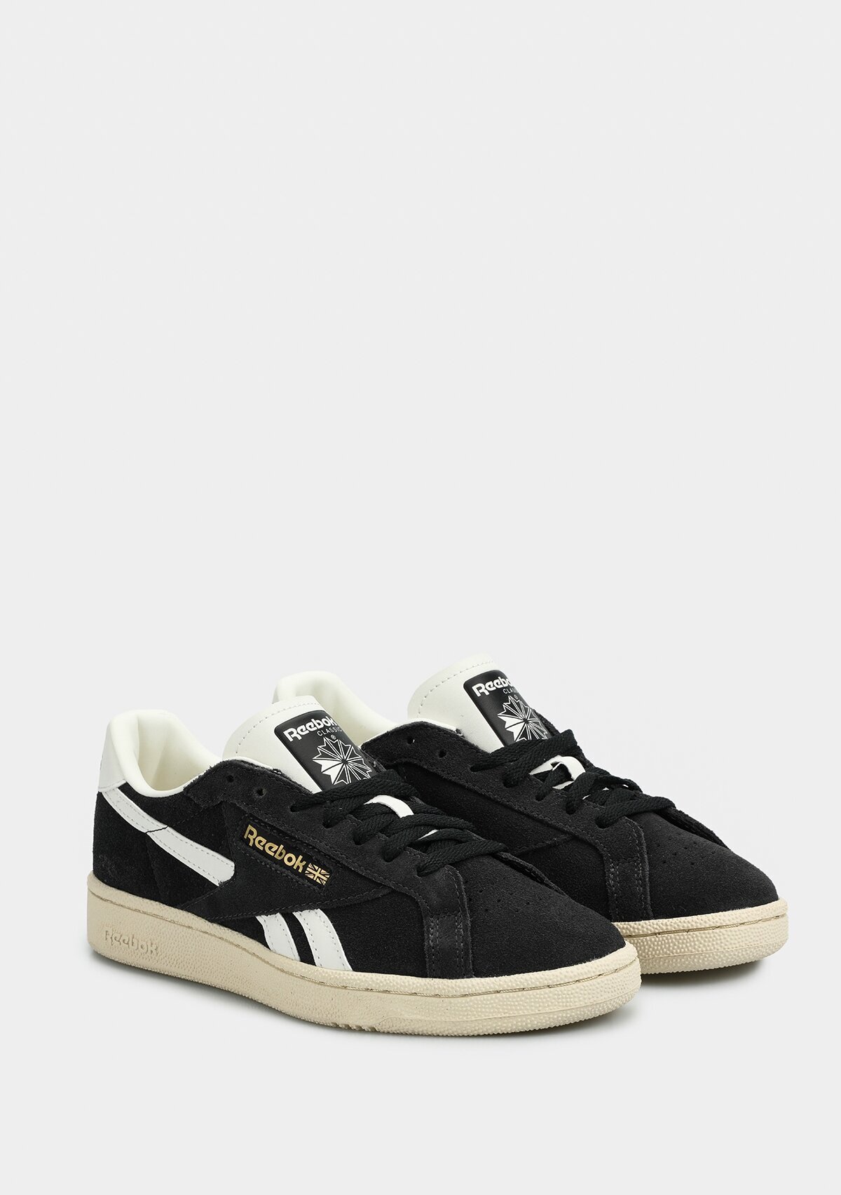 Reebok 5W,Club C Grounds Uk,Sıyah Siyah Unisex Sneaker 100228138