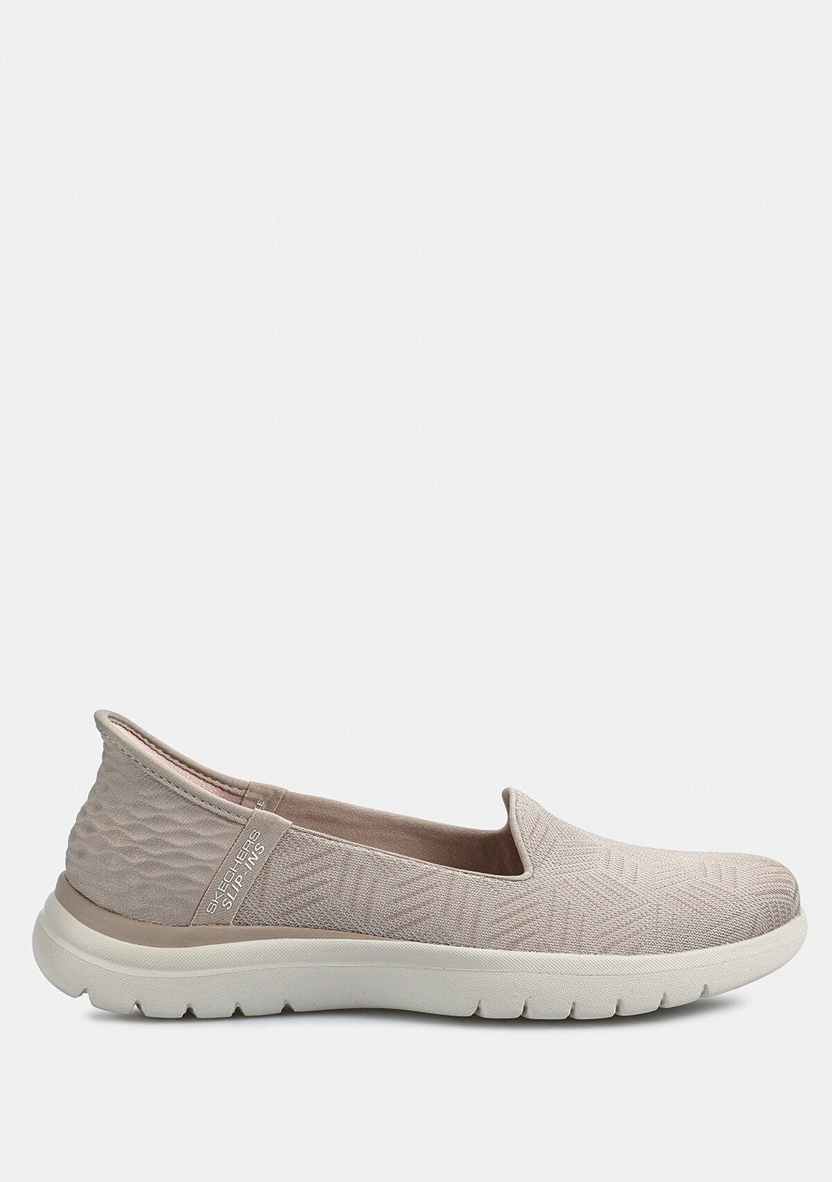 Skechers Tpe On-The-Go Flex - Clover Kadın Bej Slip-Ins Yürüyüş