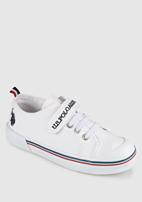 U.S. Polo Assn. Beyaz Erkek Çocuk Sneaker