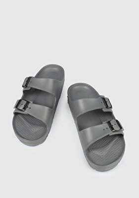 Twigy Gri Erkek Plaj Terliği