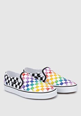 Vans Rainbow Check Asher Kadın Sneaker VN0A45JM3RL1