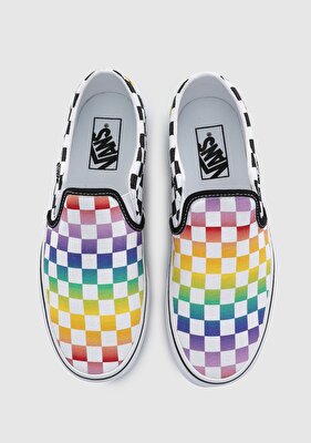 Vans Rainbow Check Asher Kadın Sneaker VN0A45JM3RL1