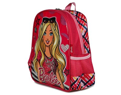 Barbie Pembe Kız Çocuk Ana Okul Çantası  