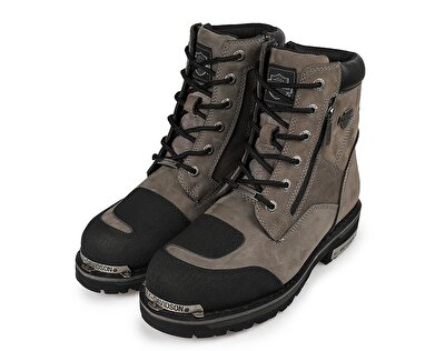Harley Davidson Renshaw Gri  Erkek Asker Botu 025M100600-G12