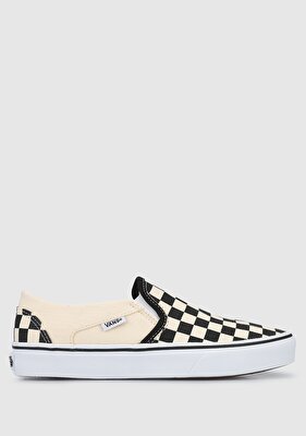 Vans Checkerboard Siyah Beyaz Asher Kadın Sneaker VN000VOSAPK1