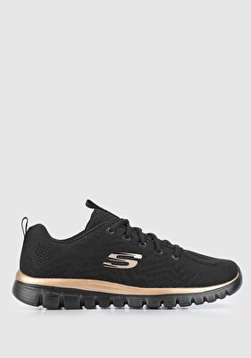 Skechers Graceful Siyah Kadın Sneaker 12615 BKRG 