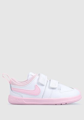 Nike Pıco 5 Beyaz-Pembe Kız Çocuk Tenis Ayakkabısı Ar4162-105