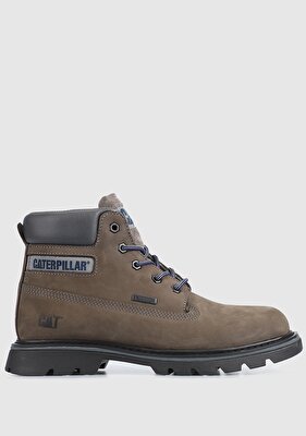 Caterpillar Founder Erkek Gri Deri Bot CMM1316