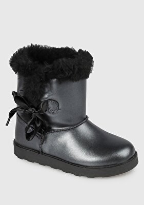 Pink Step Siyah Kız Çocuk Ev Botu