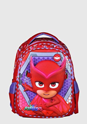 Pj Masks Kırmızı Kız Çocuk Sırt Çantası  