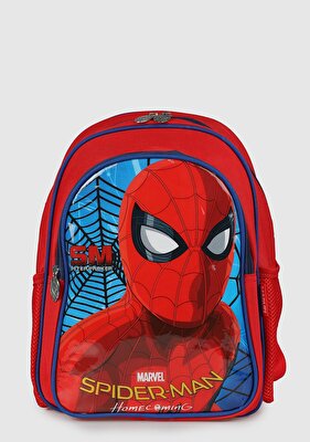 Spider man Kırmızı Erkek Çocuk Sırt Çantası  