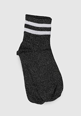 Socksmax Siyah Kadın Çorap