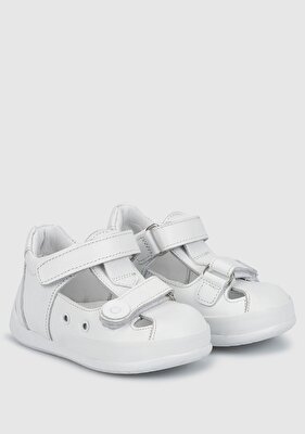 Kiddo Beyaz Deri Ayakkabı