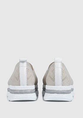 Provoq Bej Kadın Sneaker