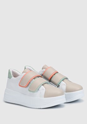 Provoq Beyaz Kadın Sneaker