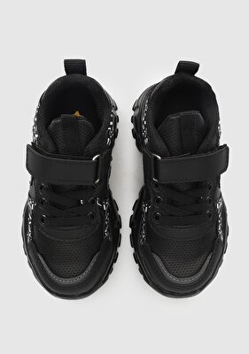 Kiddo Siyah Erkek Çocuk Sneaker