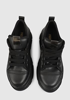 Provoq Siyah Kadın Sneaker
