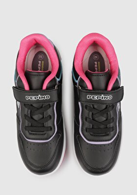 PEPINO Fuşya Deri Kız Çocuk Sneaker
