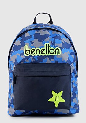 Benetton Lacivert Erkek Çocuk Ana Okul Çantası