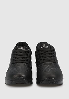 Hammer Jack 545-505z Monica Siyah Deri Kadın Sneaker