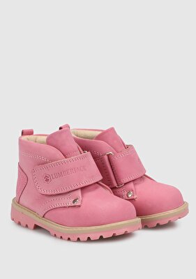 Lumberjack Kaya Pembe Deri Kız Çocuk Bot