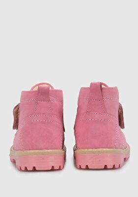 Lumberjack Kaya Pembe Deri Kız Çocuk Bot