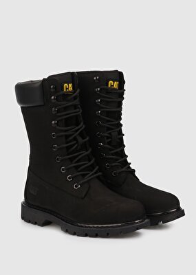 Caterpillar Clovis Mid Black Siyah Nubuk Kadın Bot 015G101200