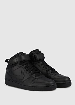 Nike Court Borough Mid Siyah Kadın Sneaker Cd7782-001