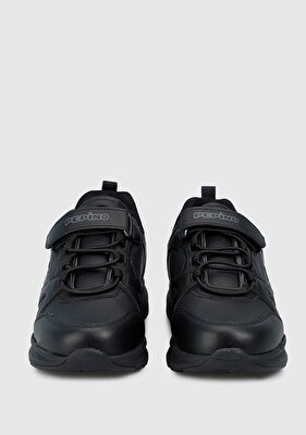 PEPINO Siyah Deri Sneaker