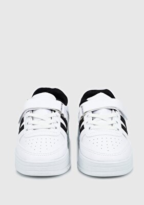Kiddo Beyaz/Siyah Erkek Çocuk Sneaker