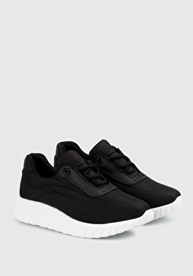 Provoq Siyah Kadın Sneaker