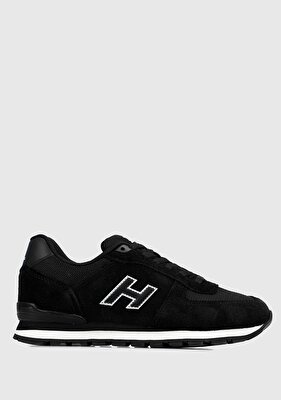 Hammer Jack Siyah-Beyaz Deri Erkek Sneaker