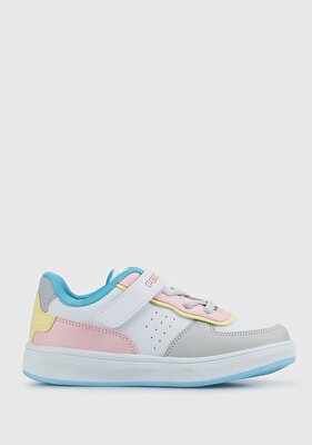 PEPINO Beyaz/Pembe Kız Çocuk Sneaker