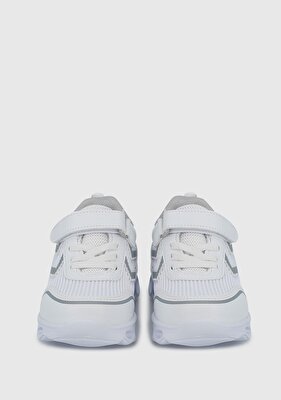 Hummel Hml Stripe Jr Beyaz Çocuk Sneaker 900053-9001