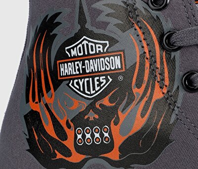 Harley Davidson Plano Gri Erkek Sneaker 023M100347