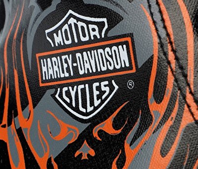 Harley Davidson Plano Siyah Erkek Sneaker 023M100347