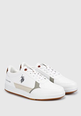 U.S. Polo Assn. Beyaz Erkek Sneaker