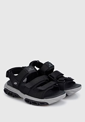 Skechers Blk Atlan - Bodıe Siyah Erkek Sandalet 210444 