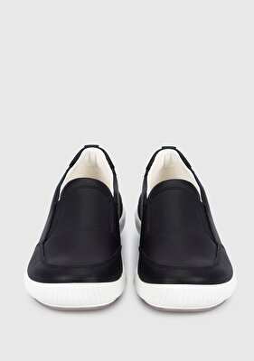 Legero Siyah Deri Kadın Ayakkabı