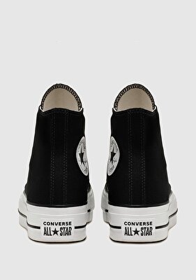 Converse Chuck Taylor All Star Platform Canvas Siyah Kadın Sneaker 560845C 