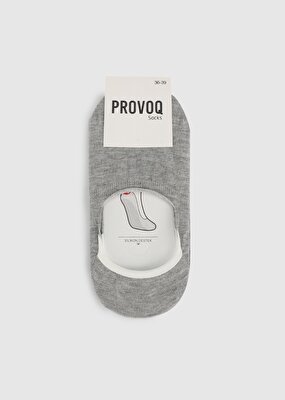 Provoq Multi  Provoq 6749 3Lü Siyah-Beyaz-Gri Suba Kadın Çorabı
