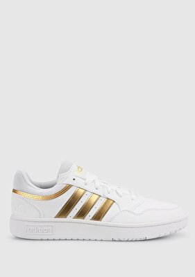adidas Hoops 3.0 Beyaz Kadın Basketbol Ayakkabısı HP7972